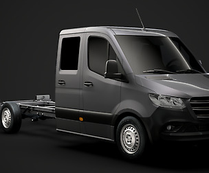 Mercedes Sprinter Chassis Crew Cab L3 RWD 2019