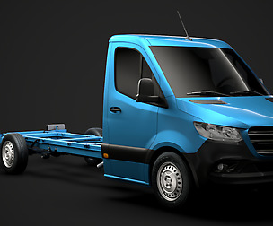 Mercedes Sprinter Chassis Single Cab L3 RWD 2019