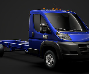 Ram Promaster Cargo Chasis Truck Singl Cab 4300 WB