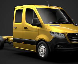 Freightliner Sprinter Chassis Crew Cab L2 FWD 2019