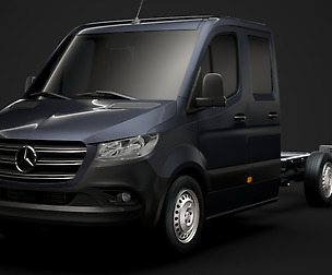 Mercedes Sprinter Chassis Crew Cab L2 FWD 2019