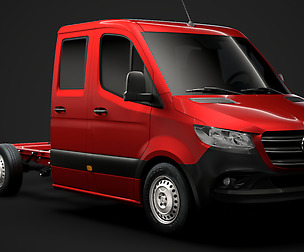 Mercedes Sprinter Chassis Crew Cab L2 RWD 2019