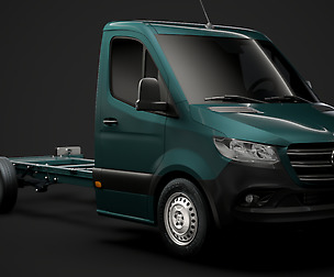 Mercedes Sprinter Chassis Single Cab L2 FWD 2019