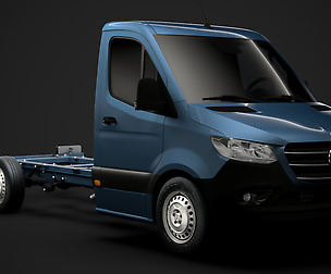 Mercedes Sprinter Chassis Single Cab L2 RWD 2019