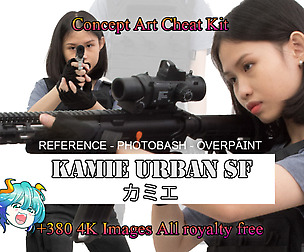 CONCEPT ART KIT - KAMIE URBAN SPECIAL FORCE
