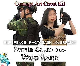 CONCEPT ART KIT - KAMIE SANO DUO - WOODLAND