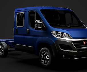 Fiat Ducato Chassis Truck Crew Cab 3450 WB 2019