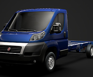 Fiat Ducato Chassis Truck Single Cab 4300WB 2014