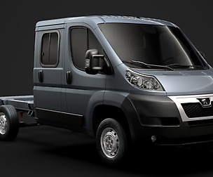 Peuget Boxer Managr Chasi Truc Crw Cab 3450WB 2014
