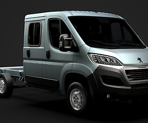 Peugot Boxr Managr ChasiTruck Crw Cab 3450 WB 2019