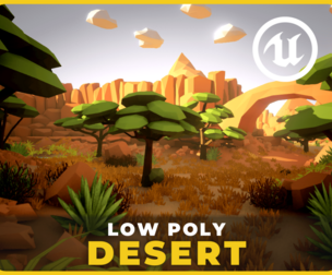 Low Poly: Desert