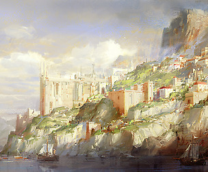 Castle_M_c - Photoshop Painting Video (Real Time)