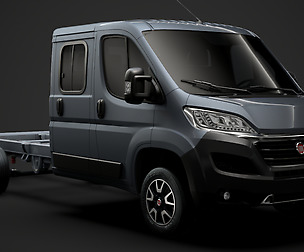 Fiat Ducato Chassis Truck Crew Cab 4035XL WB 2019
