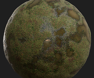 Seamless 4K Grass Material