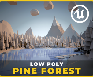 Low Poly: Pine Forest