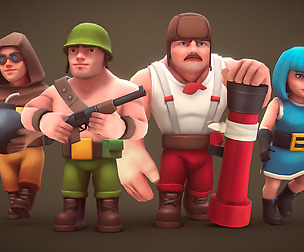 Cartoon Army Men