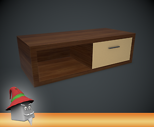 TV Table Real-time PBR VR