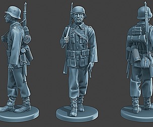 German soldier ww2 walk G1