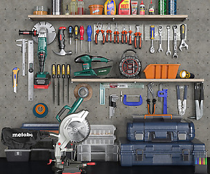 Garage tools set 2