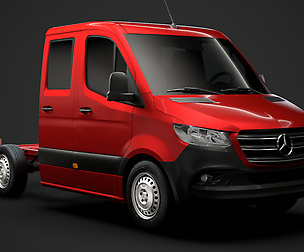 Mercedes Sprinter Chassis Crew Cab L1 FWD 2019