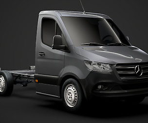 Mercedes Sprinter Chassis Single Cab L1 FWD 2019