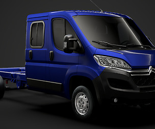 Citroen Jumper Chasis Truck Crw Cab 4035XL WB 2019