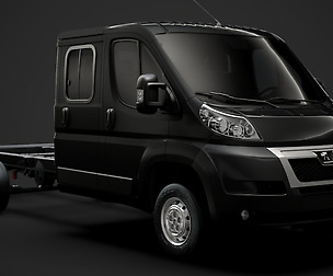 Peugeot Boxer  Chasi Truck Crew Cab 4035XL WB 2014