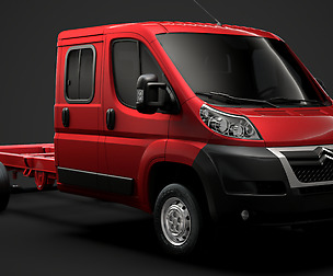 Citroen Jumper Chasi Truck Crew Cab 4035XL WB 2014