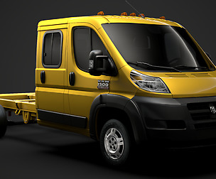 Ram PromasterChasi Truck Crew Cab 4035XL WB 2019