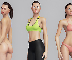Adriana Unreal 4 Character