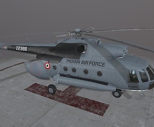 Mi-8T India Air Force Animated
