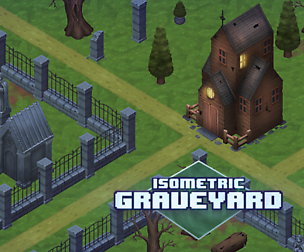 Isometric Graveyard