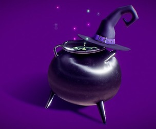 Witch's potion Halloween