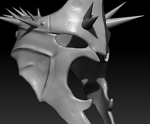 The Witch King Helmet Mask