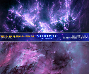2 PREMIUM 10K HQ SPACE BACKGROUNDS - PACK 122