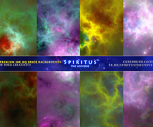 4 PREMIUM 10K HQ SPACE BACKGROUNDS - PACK 123