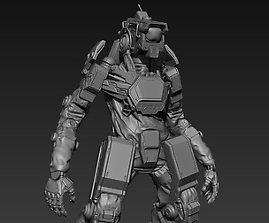 Droid 01 Zbrush Concept