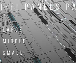 Sci-Fi Panels Pack 20