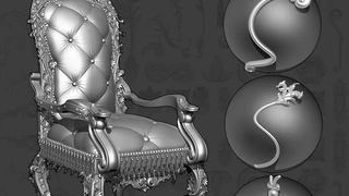 Zbrush IMM ROCOCO Brush Set cover