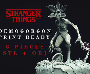DEMOGORGON 3D Printale figure