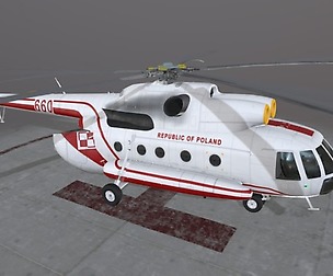 Mi-8T Poland Air Force Animated