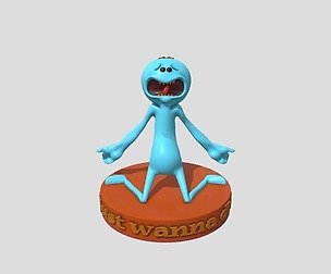 Meeseeks 3D print model