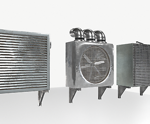 Industrial Exhaust Fans and vents