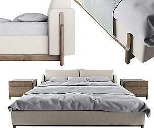 Ash bed By Zegen
