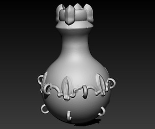 Fantasy Health Potion Empty