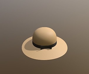 Cartoon Woman Hat