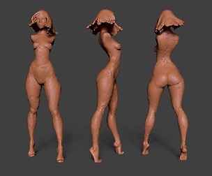 Clay Girl 2