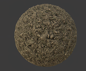 Dirt PBR Material Texture