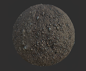 Ground PBR Material Texture