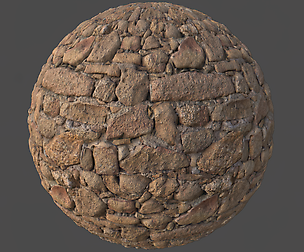 Rock Wall 001 PBR Material Texture